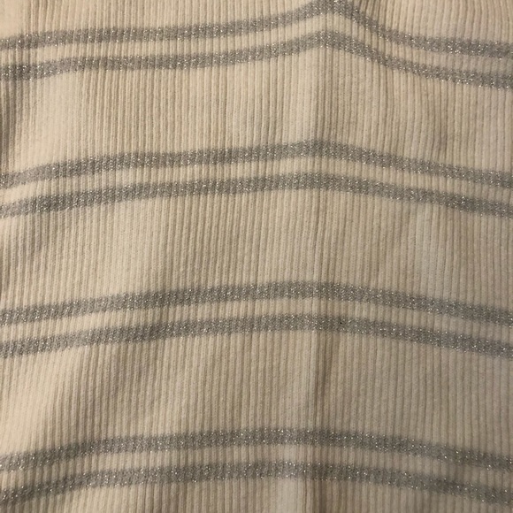 Brand new! Chaser shimmer striped sweater - Picture 2 of 3